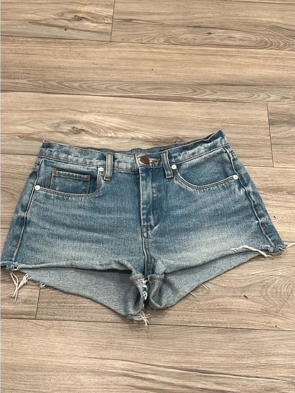 BLANK NYC High-Rise Blue Denim Women's Shorts
